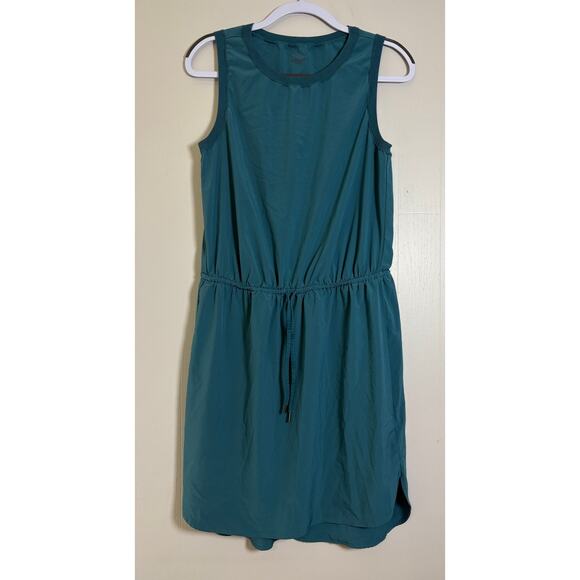 Athleta Dresses & Skirts - Athleta Drawstring Waist Sleeveless Activewear Tank Dress Size Medium